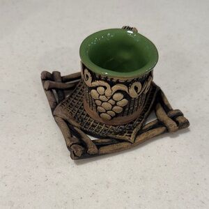 Ceramic Cup with Saucer Set